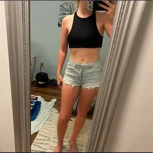 High neck bikini top